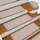 vidaXL Stufenmatte 65 x 21 cm Taupe