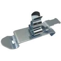 TRU Components Schirmklammer Klemm-Ø (max.) 6 mm Federstahl 1