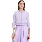 Betty & Co Bolero-Jacke mit aufgesetzten Taschen in Lilac melange), | Gr.: 44,