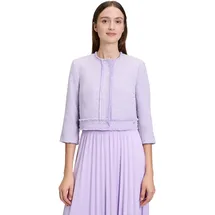 Betty & Co Bolero-Jacke mit aufgesetzten Taschen in Lilac melange), | Gr.: 44,