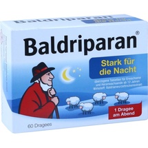 PharmaSGP GmbH Baldriparan Stark für die Nacht überzogene Tabletten 60 St.