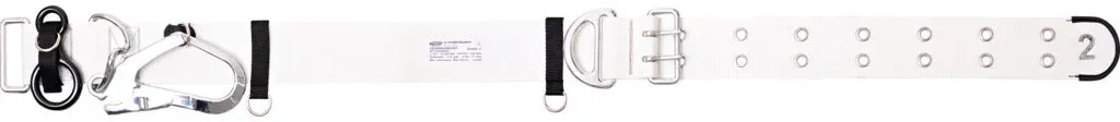 Feuerwehrgurt Version A und B -  3 / 1.150 - 1.400 / mit Karabiner