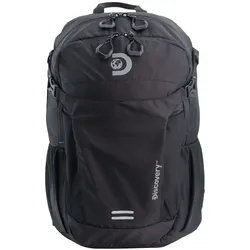 Sportrucksack DISCOVERY "Body Spirit", Gr. B: 29.5cm, schwarz, Nylon, casual, Rucksäcke, aus strapazierfähigem Ripstop-Material