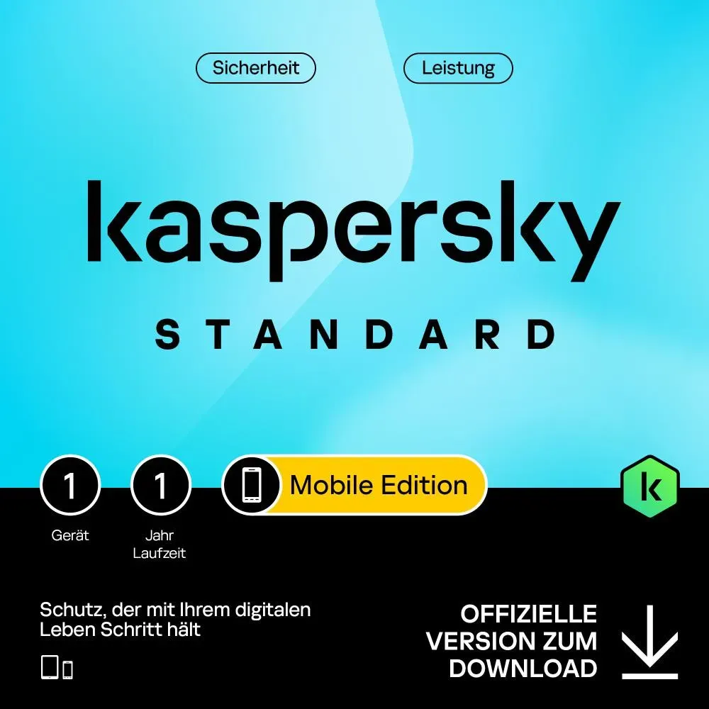 Kaspersky Mobile  ; 1 Gerät 1 Jahr