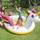 Intex Mystic Unicorn Planschbecken 272 x 193 x 104 cm