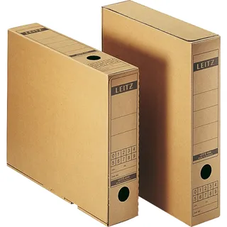 Leitz Archivbox 6084 A4 Naturbraun 10 St.