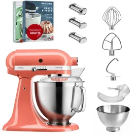 KitchenAid Artisan 5KSM185 Gusseisen Schwarz Nudelwalzenset