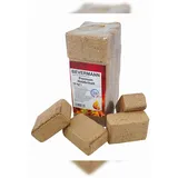 gastlando Premium Holzbriketts aus Buche/Eiche 20 kg ohne Bindemittel Größe: 6 x 9 x 14 cm