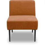 DOMO collection Sessel DOMO COLLECTION Cord 58 x 78 x 83 cm orange