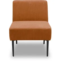 DOMO collection Sessel DOMO COLLECTION Cord 58 x 78 x 83 cm orange