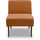DOMO collection Sessel DOMO COLLECTION Cord 58 x 78 x 83 cm orange
