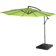 Mendler Acerra Ø 300 cm grün-lemon inkl. Ständer
