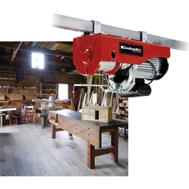 Einhell Seilwinde Stahl 18 m rot/schwarz