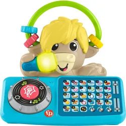Fisher-Price Beat Bande ABC DJ-Yak Taylor, Lernspielzeug für Babys mit Musik und Lichtern, deutsche Ausgabe