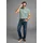 MAN'S WORLD Herrengürtel Leder 135 cm braun