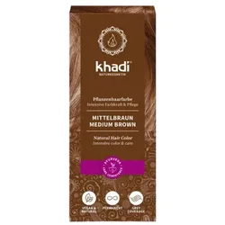 Khadi Haarfarbe Mittelbraun