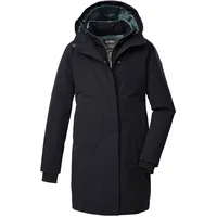 KILLTEC Regenmantel KOW 236 GRLS PRK Blau/Schwarz 128