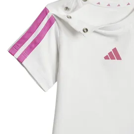 adidas Essentials Set Kinder Jogginganzug, weiß - 86