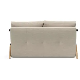 Innovation Living Schlafsofa Polyester 2-Sitzer Beige