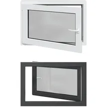 vidaXL Kellerfenster RISOR 90 x 60 cm Anthrazit