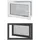 vidaXL Kellerfenster RISOR 90 x 60 cm Anthrazit