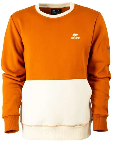 FORSBERG Alvarson Sweatshirt  / rostrot/creme / M