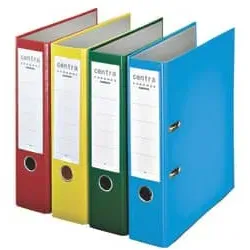 CENTRA Ordner Plastik A4 8cm weiß 230137