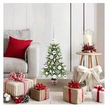 vidaXL Weihnachtsbaum mit Beleuchtung 150 LEDs Grün 65 cm
