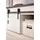 furn.design Stove Lowboard 162 x 61 x 43 cm Weiß/Anthrazit Holz