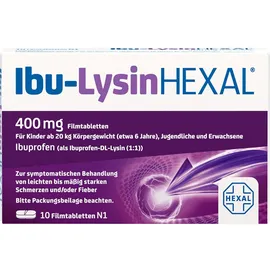 Hexal IIbu-Lysin HEXAL 684 mg Filmtabletten 10 St.