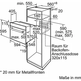Siemens Backofenset 3D Heißluft Schnellaufheizung + Gaskochfeld