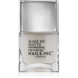 Nails Inc. Better on Top Matte schnell trocknender Decklack mit Matt-Effekt 14 ml