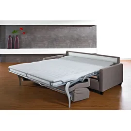 Bali Schlafsofa BALI "Norwalk", grau (grau, beige), B:182cm H:83cm T:100cm, Sofas, Schlafsofa, in 140er und 160er Breite, 3 Varianten, auch mit Ergoflex-Lattenrost