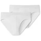 SCHIESSER Slips 2er-Pack Basic Kids in weiß | Gr.: 176