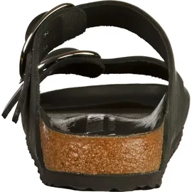 Birkenstock Damen Arizona Big Buckle Sandalen braun, Schwarz(black), 35 EU schmal