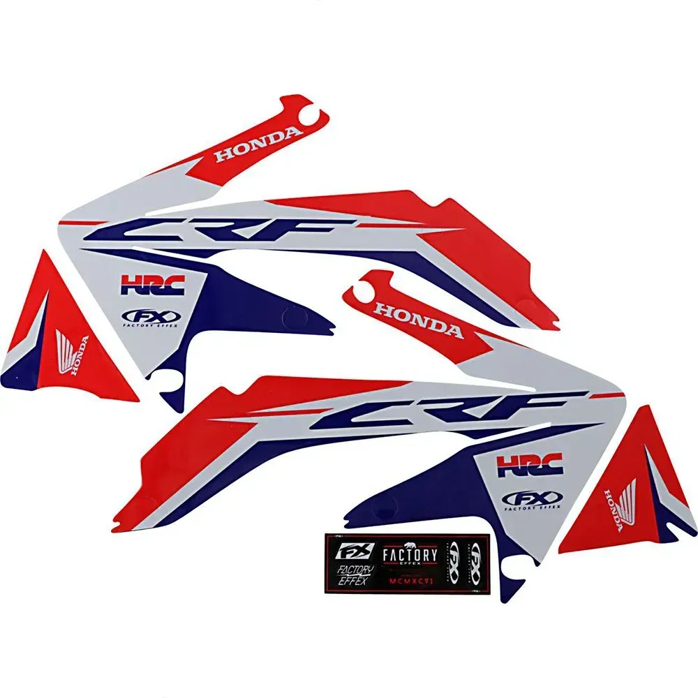 Factory Effex Evo17 Honda Crf 45x 05-17 Grafik-kit - Multicolor - One Size