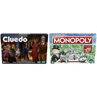 Hasbro Gaming Cluedo Brettspiel für Kinder ab 8 Jahren, neu gestaltetes Cluedo für 2–6 Spieler & Spiel, Familienspiel für Erwachsene und Kinder, 2 bis 6 Spieler