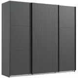 WIMEX Schwebetürenschrank Andorra 250 x 216 x 65 cm Schwarz