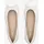 CLARKS Fawna Lily Ballerinas, White Leather, 39 EU & 39