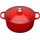 Le Creuset Signature Bräter 22 cm rund kirschrot