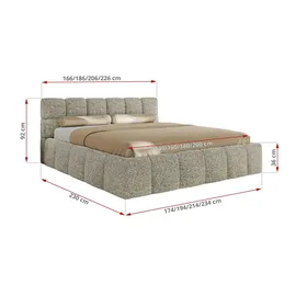 MKS NIRA Classic 180 x 200 cm Beige