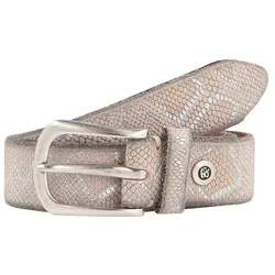 b.belt Gürtel Leder beige 85 cm