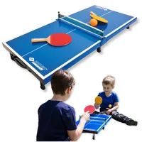 Donic Schildkröt Mini Tischtennisplatte Set Blau