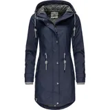 Peak Time Damen Regenmantel L60042 Navy21 Gr. 4XL - 4XL