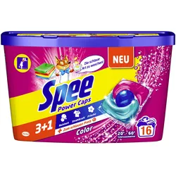 Spee Power Caps Color 3+1 Colorwaschmittel 16 Waschladungen Waschmittel Waschen