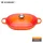 Le Creuset Oblong Signature 31 cm oval ofenrot