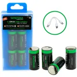 PATONA Premium CR123A 450 mAh 4 St.