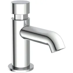 Schütte LIMA Standventil, Chrom, Wasserhahn Kaltwasser, Waschbecken, Wasserhahn Küche, Wasserhahn Bad, Waschtischarmatur
