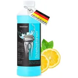 GlobaClean Scherkopfreiniger Nachfüllflüssigkeit - Kompatibel für Braun Clean & Renew Reinigungskartuschen - Braun Reinigungskartuschen Series 9 - Scherkopfreiniger für Braun Reinigungskartusche - 1L