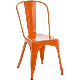 CLP Stapelstuhl Benedikt Metall orange